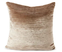 Dune Velvet Pleat Throw Pillow