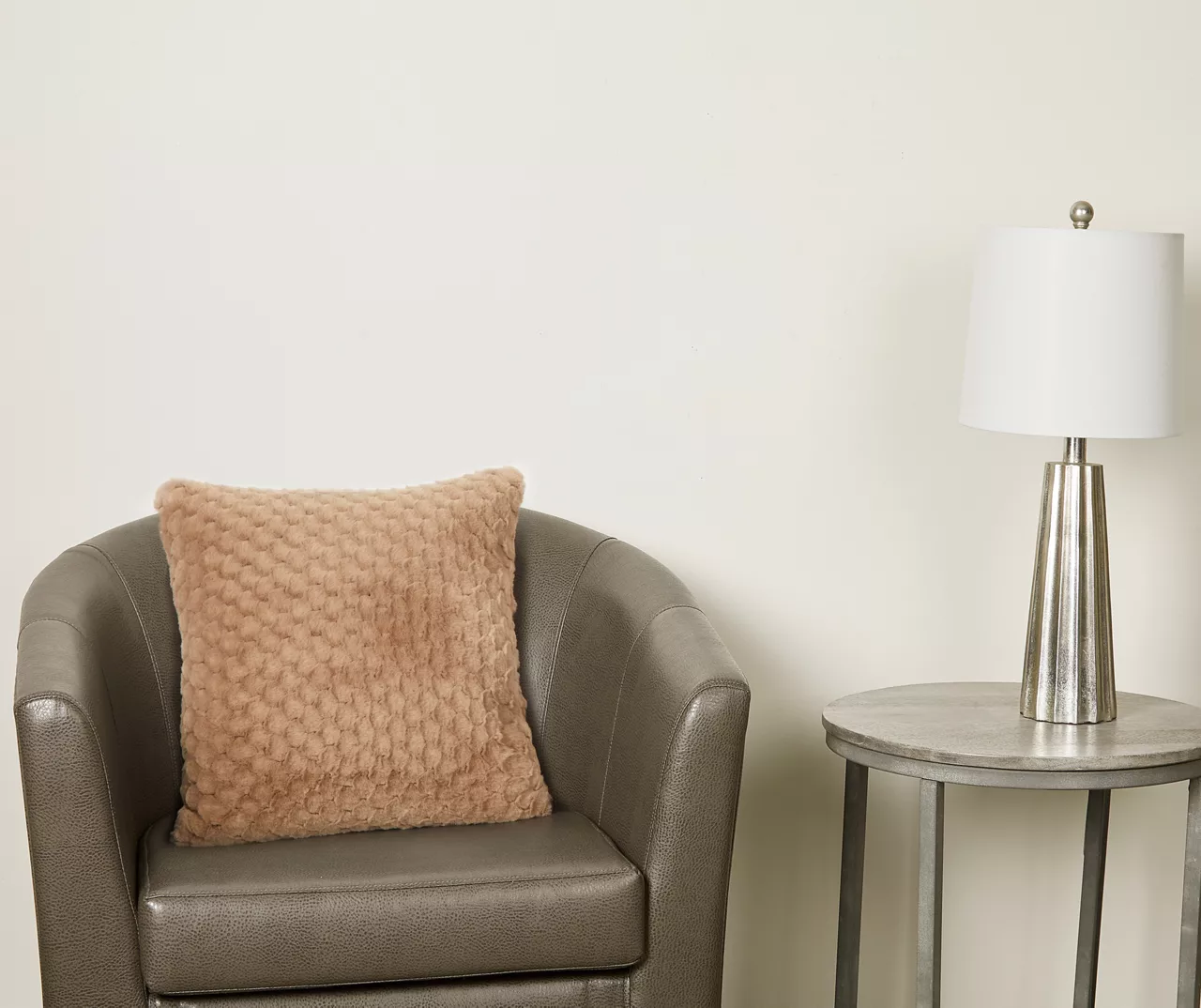 Amelia Tan Throw Pillow - Image 2