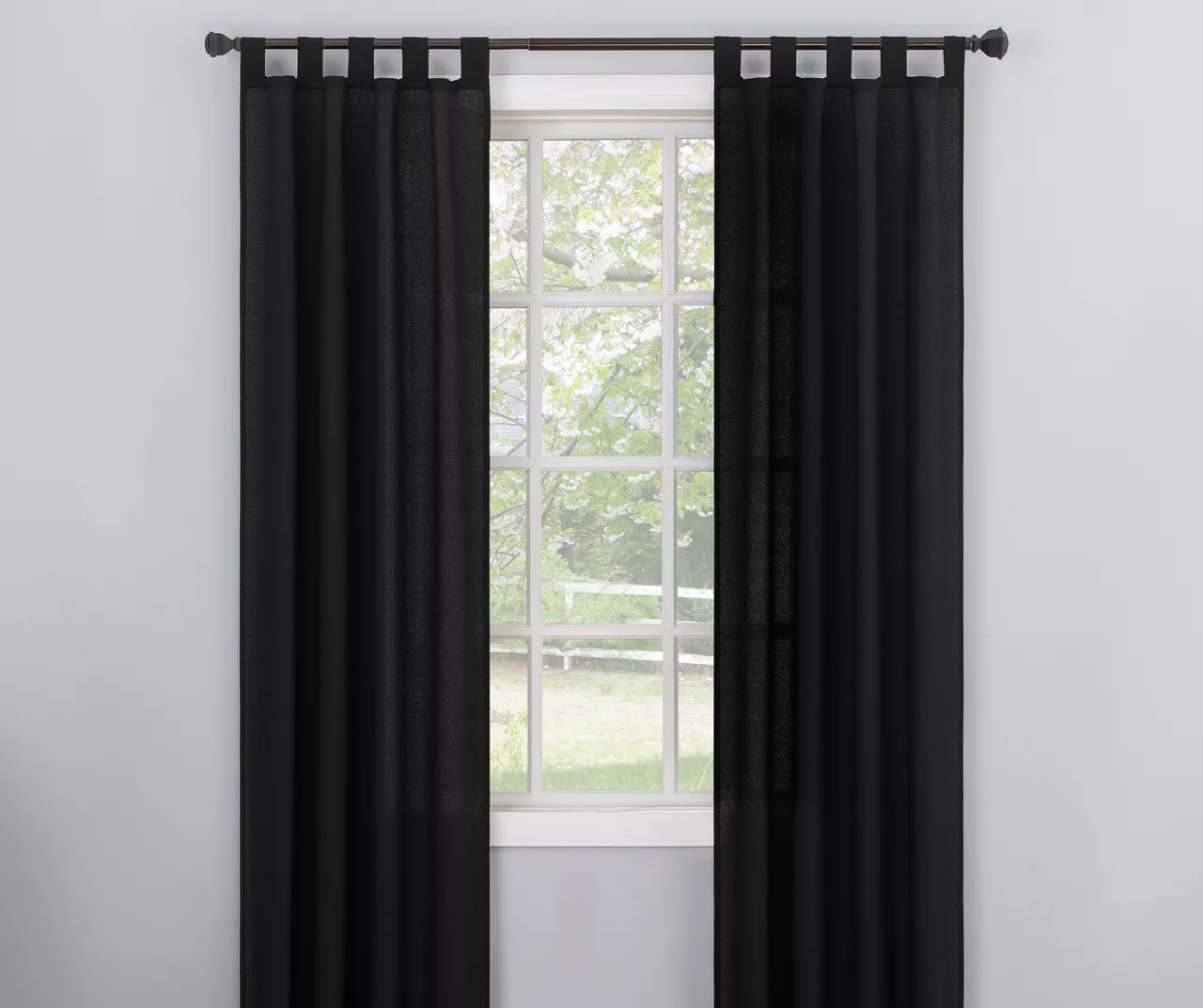 Broyhill Durham Semi-Sheer Textured Tab Top Curtain Panel - Image 3