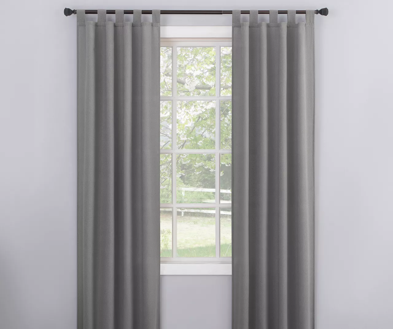 Broyhill Durham Semi-Sheer Textured Tab Top Curtain Panel - Image 6