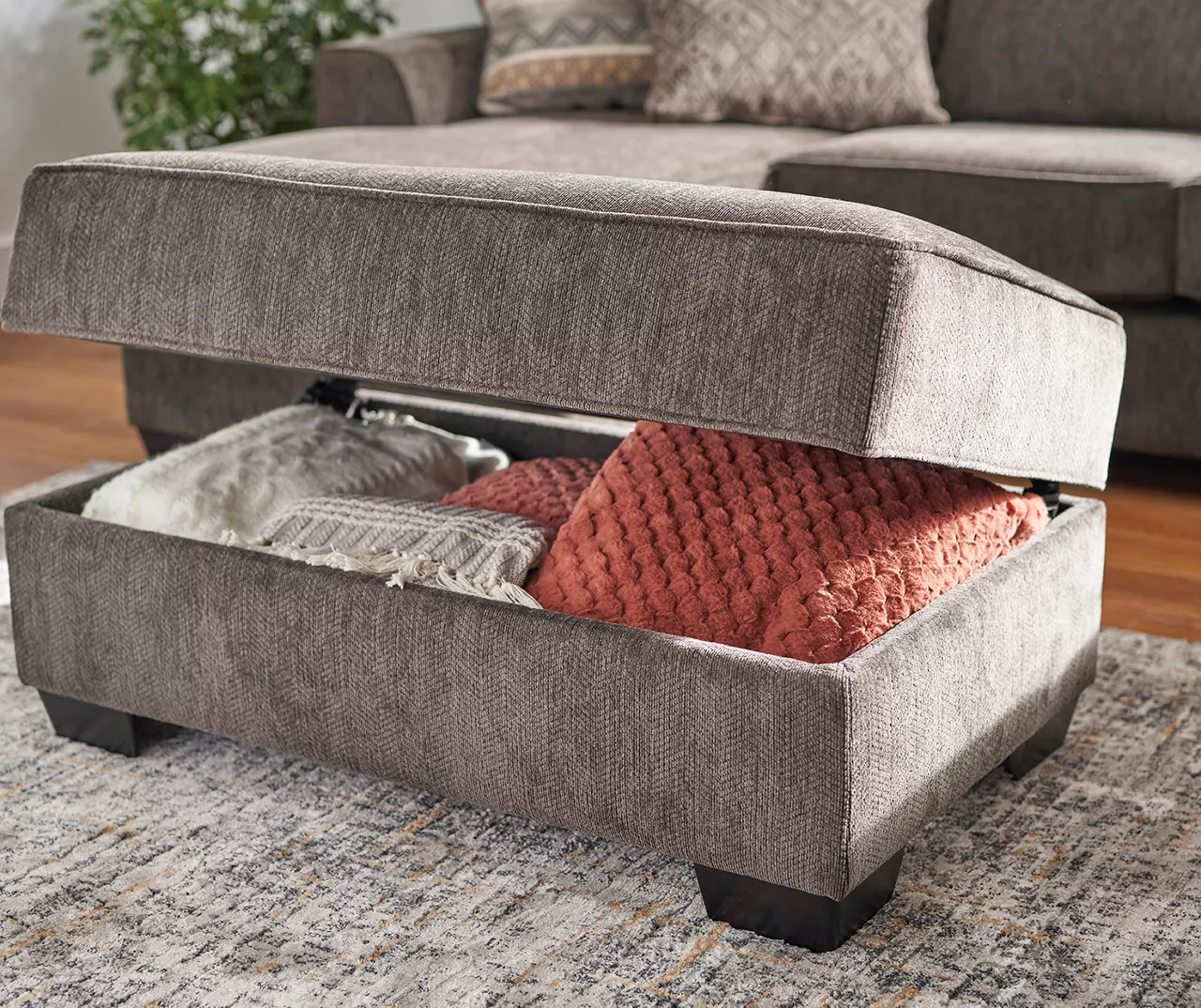 Deermont Storage Ottoman - Image 2
