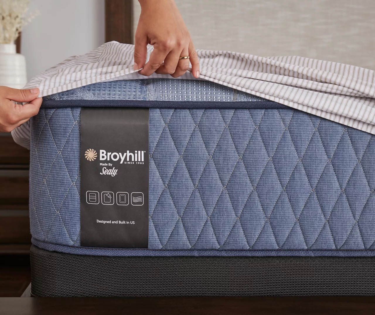 Broyhill By Sealy Galveston Medium Tight Top Mattress - Image 13