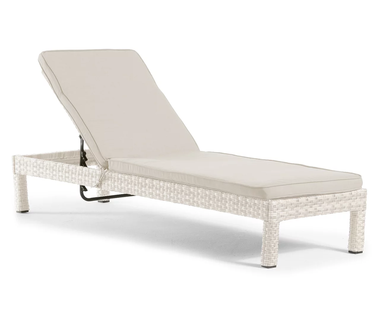 Broyhill Eagle Brooke All-Weather Wicker Cushioned Chaise Lounger - Image 3