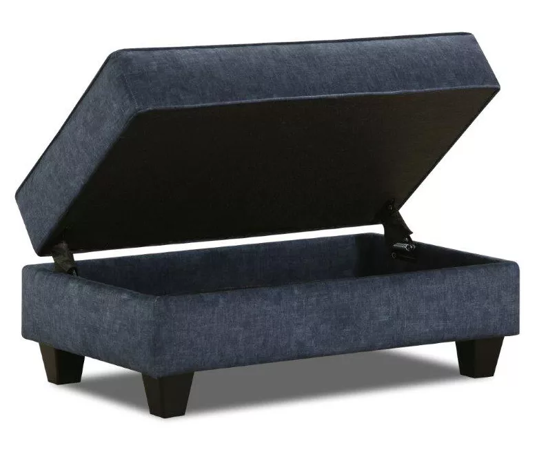 Dancaster Navy Storage Ottoman - Image 2
