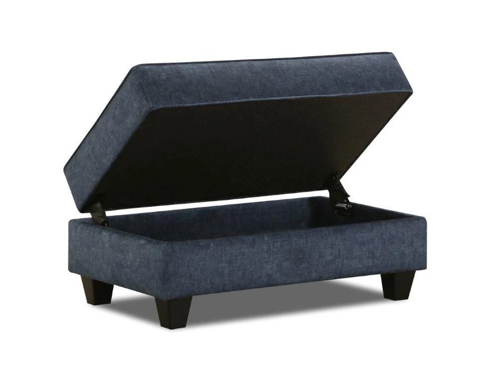Dancaster Navy Storage Ottoman - Image 5