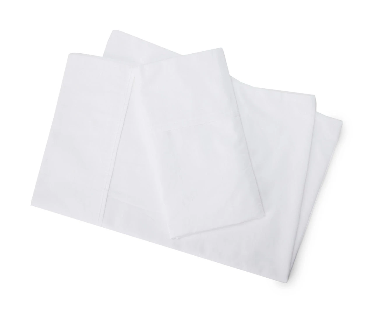 White 300-Thread Count Twin 3-Piece Sheet Set