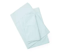 Aqua 300-Thread Count Twin 3-Piece Sheet Set