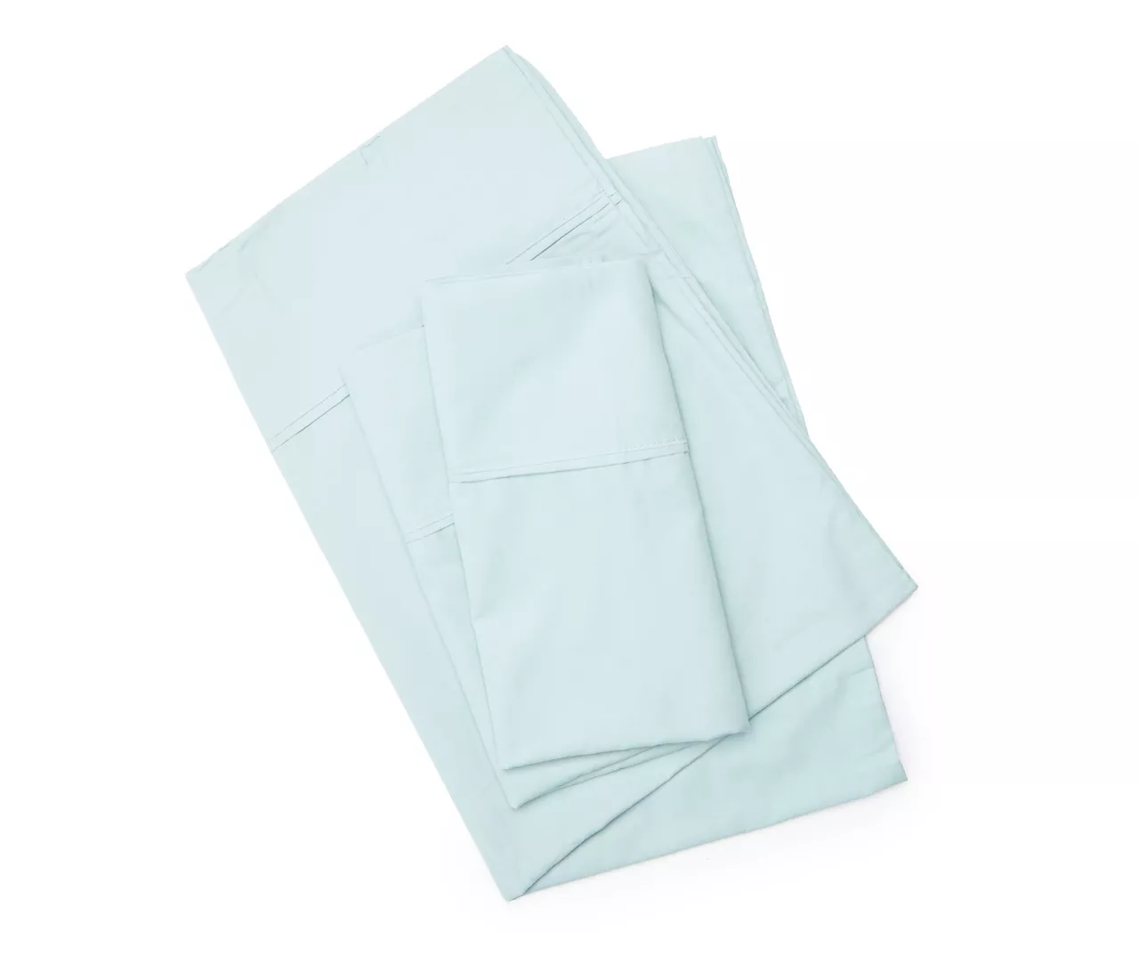 Aqua 300-Thread Count Twin 3-Piece Sheet Set
