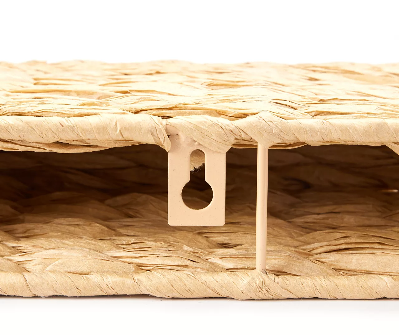 Natural Brown Woven Wall Shelf, 2-Pack - Image 3