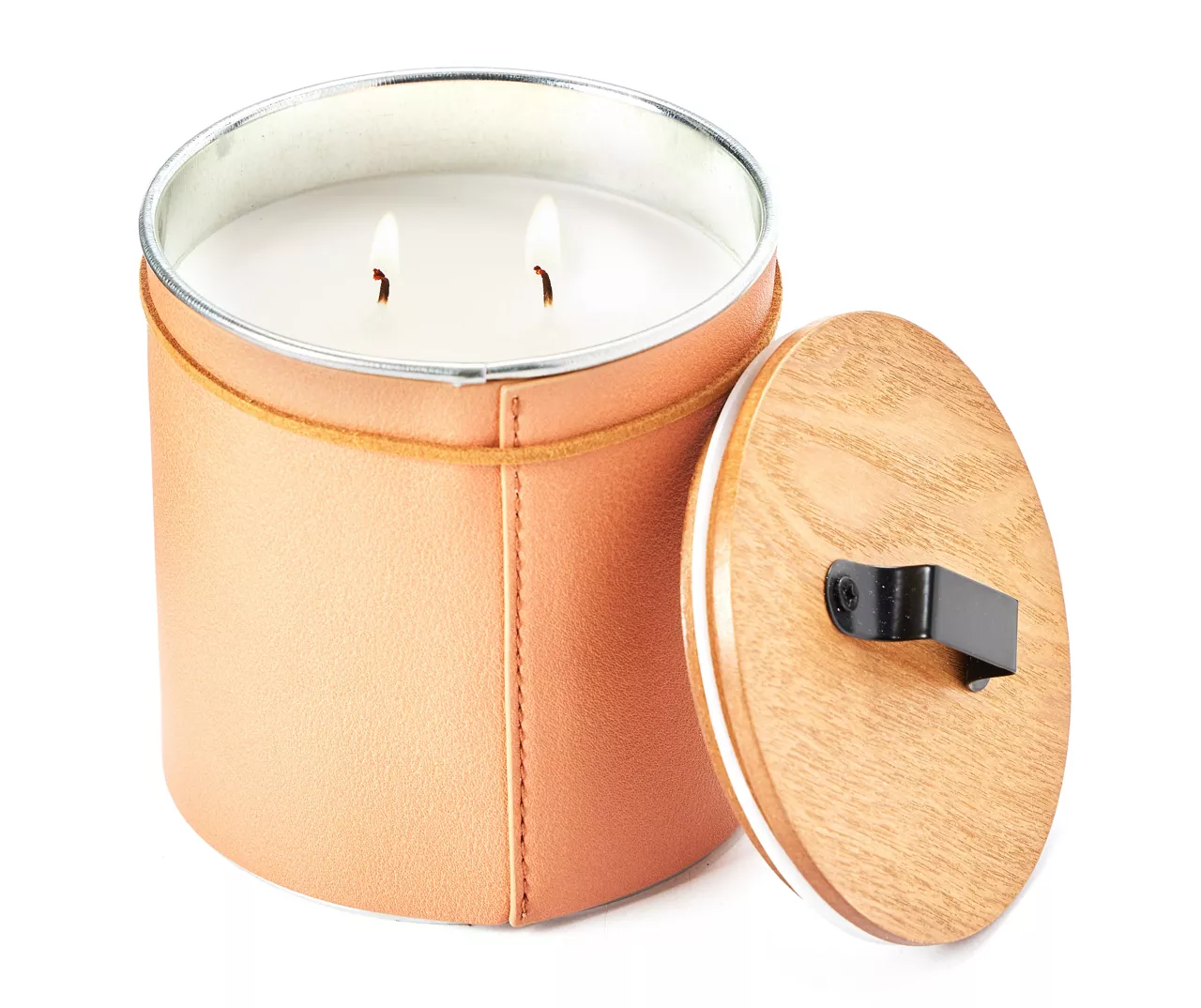 Palo Santo 2-Wick Tin Candle, 18.5 Oz. - Image 2