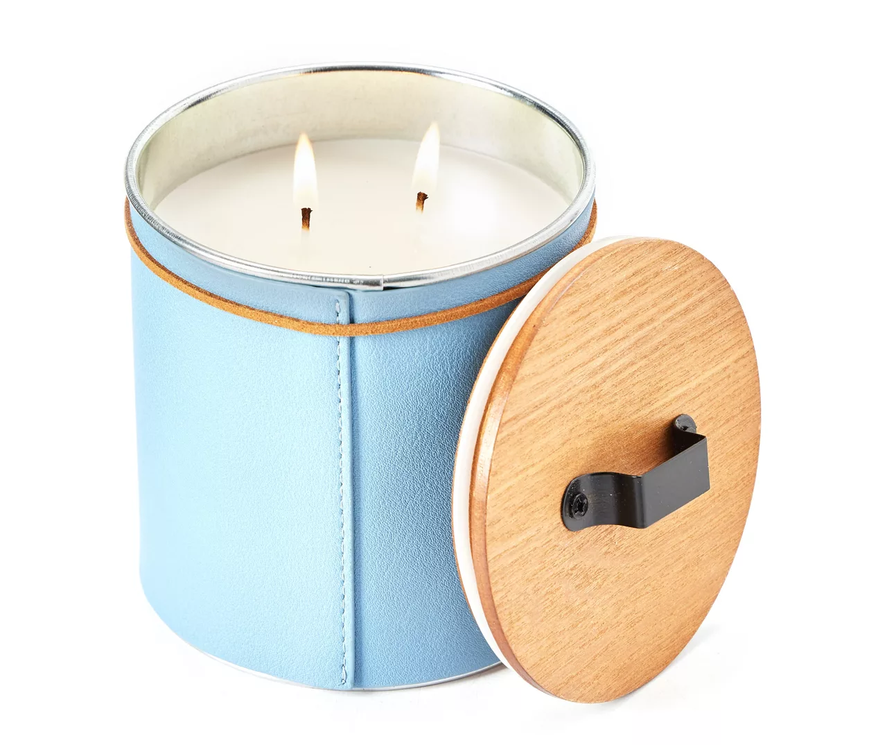Vanilla Macaroon 2-Wick Tin Candle, 18.5 Oz. - Image 3